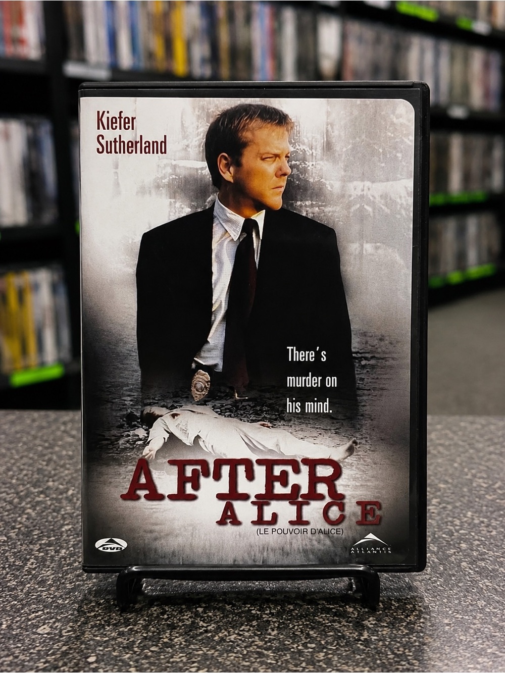 After Alice DVD Kiefer Sutherland Mystery Crime Thriller Great Condition